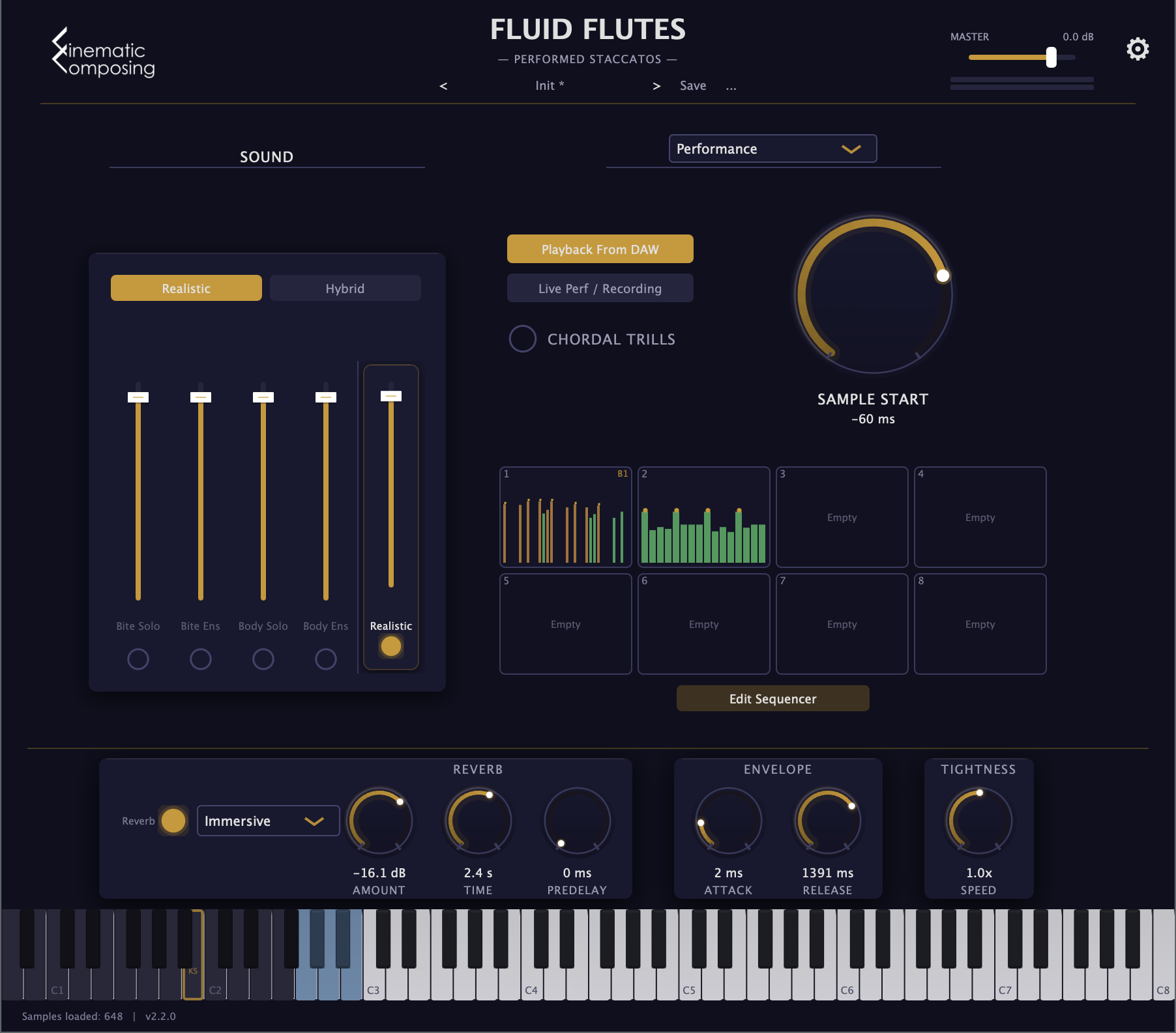 CC-Sampler main screen